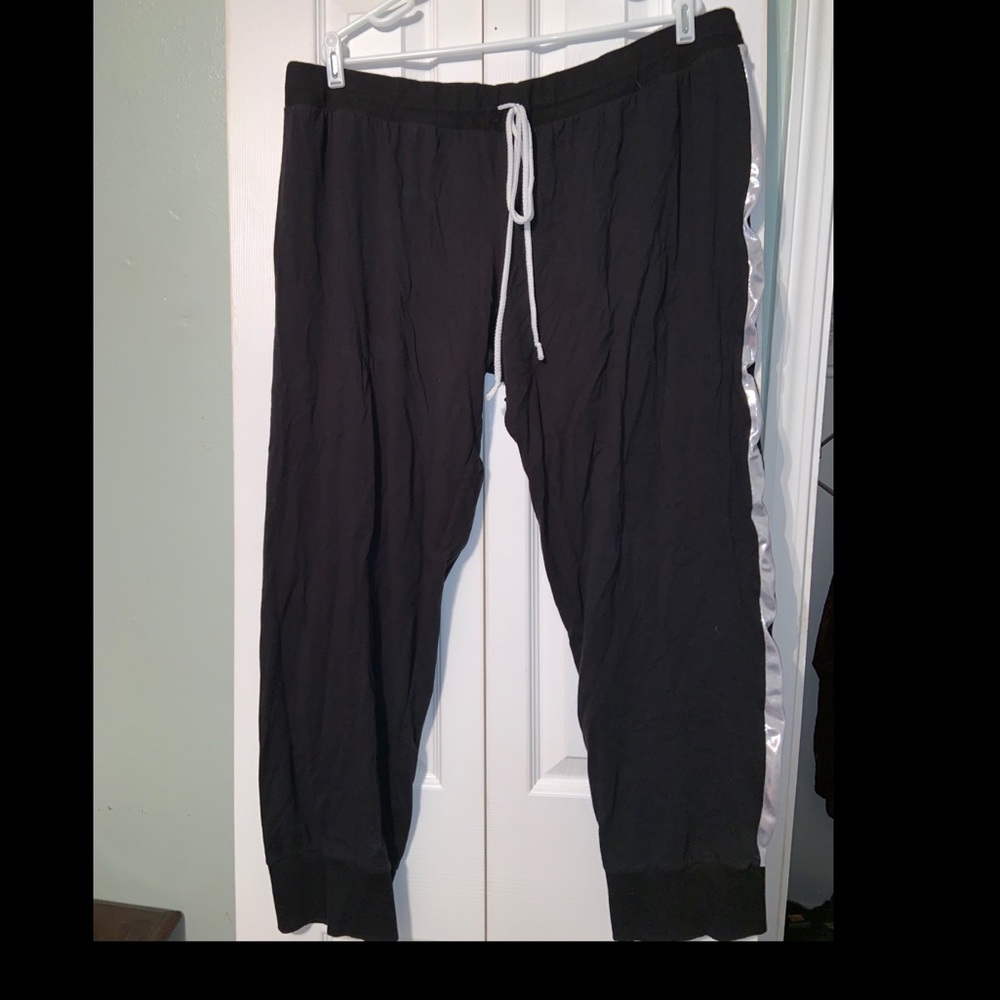 Black joggers